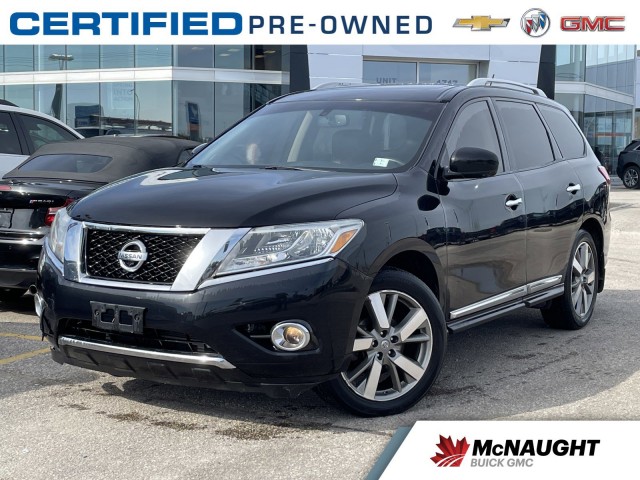 Certified Pre-Owned 2015 Nissan Pathfinder Platinum 3.5L 4WD | Heated & Vented Seats | Navigation 4WD Sport Utility