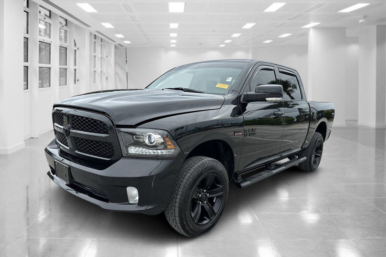 Pre Owned 18 Ram 1500 Sport 4 Door Crew Cab Truck In Orlando Tn1002a Greenway Ford