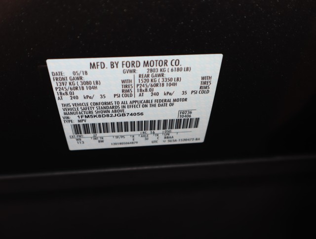 Used 2018 Magnetic Metallic Ford XLT image 34