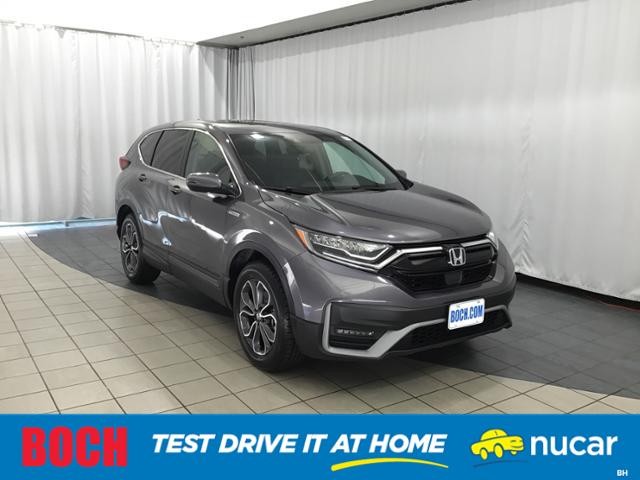 Pre Owned 21 Honda Cr V Hybrid Ex L Awd Sport Utility In North Attleboro Ph Boch Toyota South