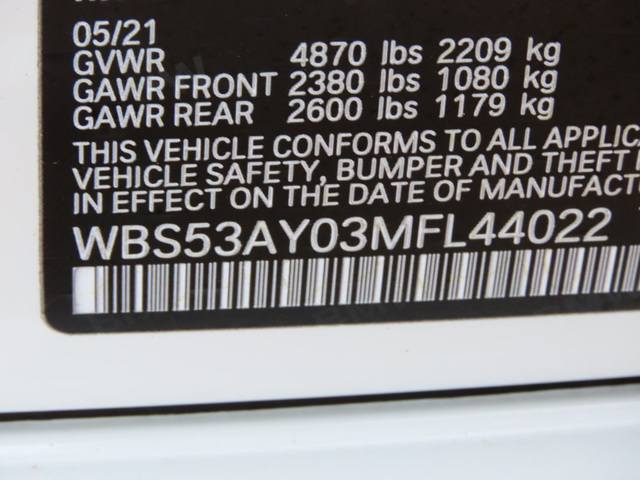 Used 2021 Alpine White BMW Base image 180