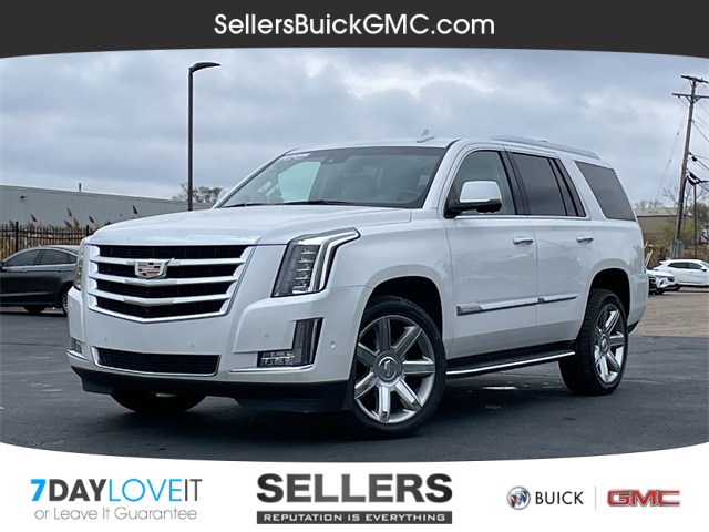 Used 2018 White Cadillac Luxury image 1