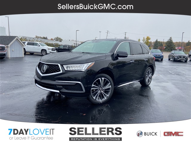 Used 2020 Black Acura Technology image 1