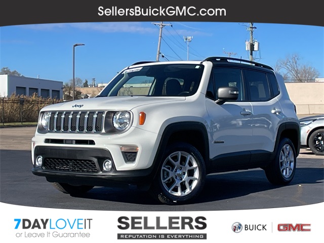 Used 2021 White Jeep Limited image 1
