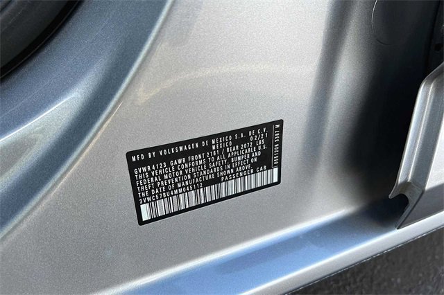 Used 2021 GRAY Volkswagen S image 39