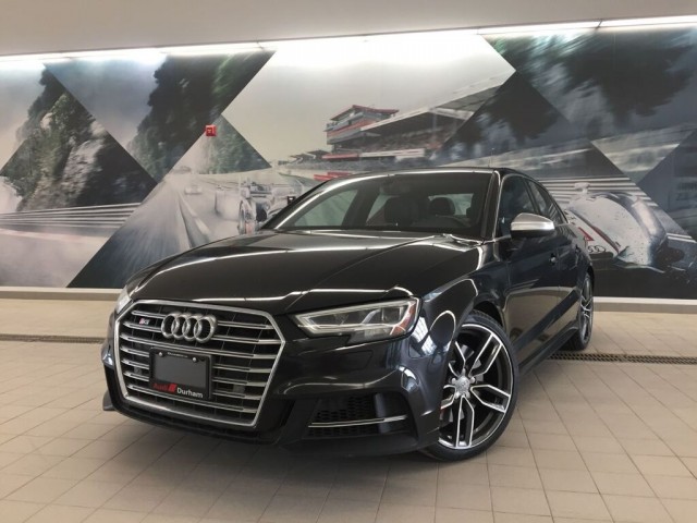 2017 Audi S3 2.0T Progressiv + Premium Pkg   Rear Cam   Nav