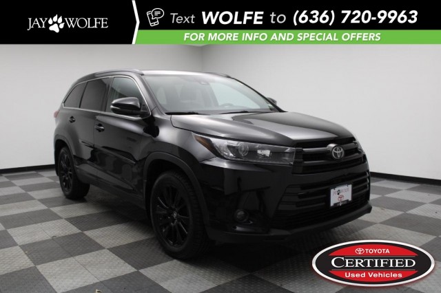 Certified Pre-Owned 2019 Toyota Highlander SE