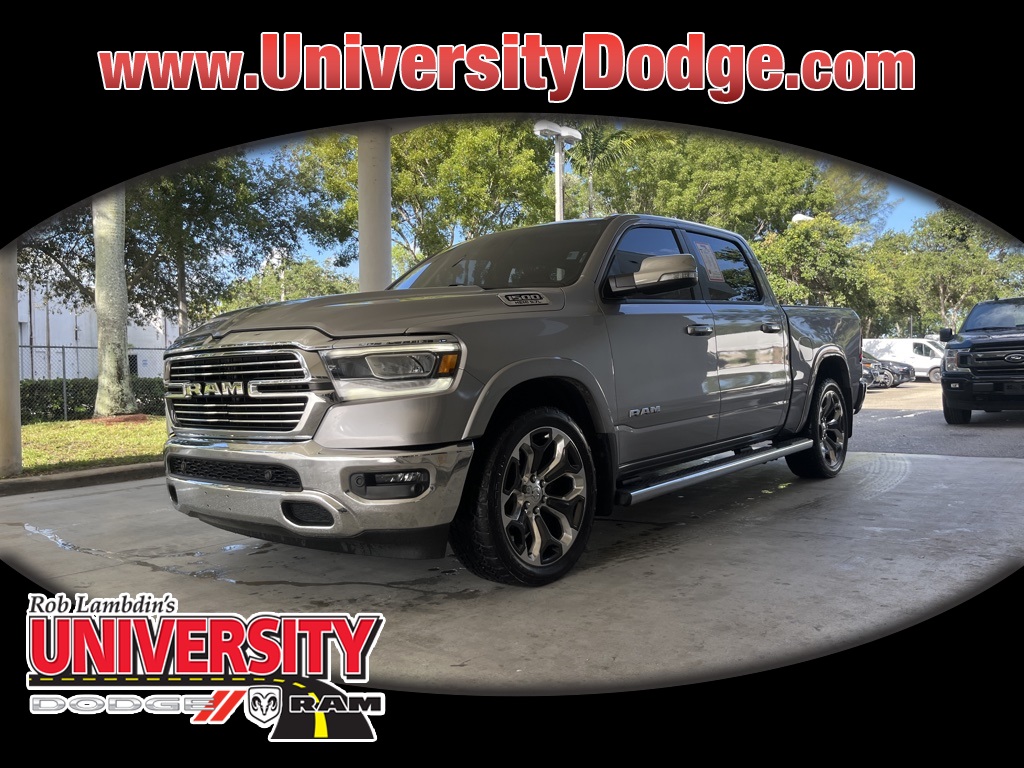 Certified Pre Owned 19 Ram 1500 Laramie 4d Crew Cab In Davie U2ta University Dodge Ram