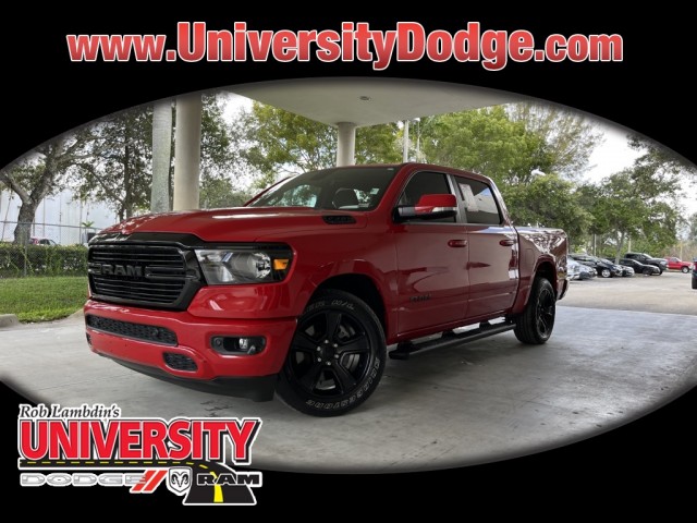 Pre Owned Ram 1500 Big Horn Lone Star 4d Crew Cab In Davie U2ta University Dodge Ram