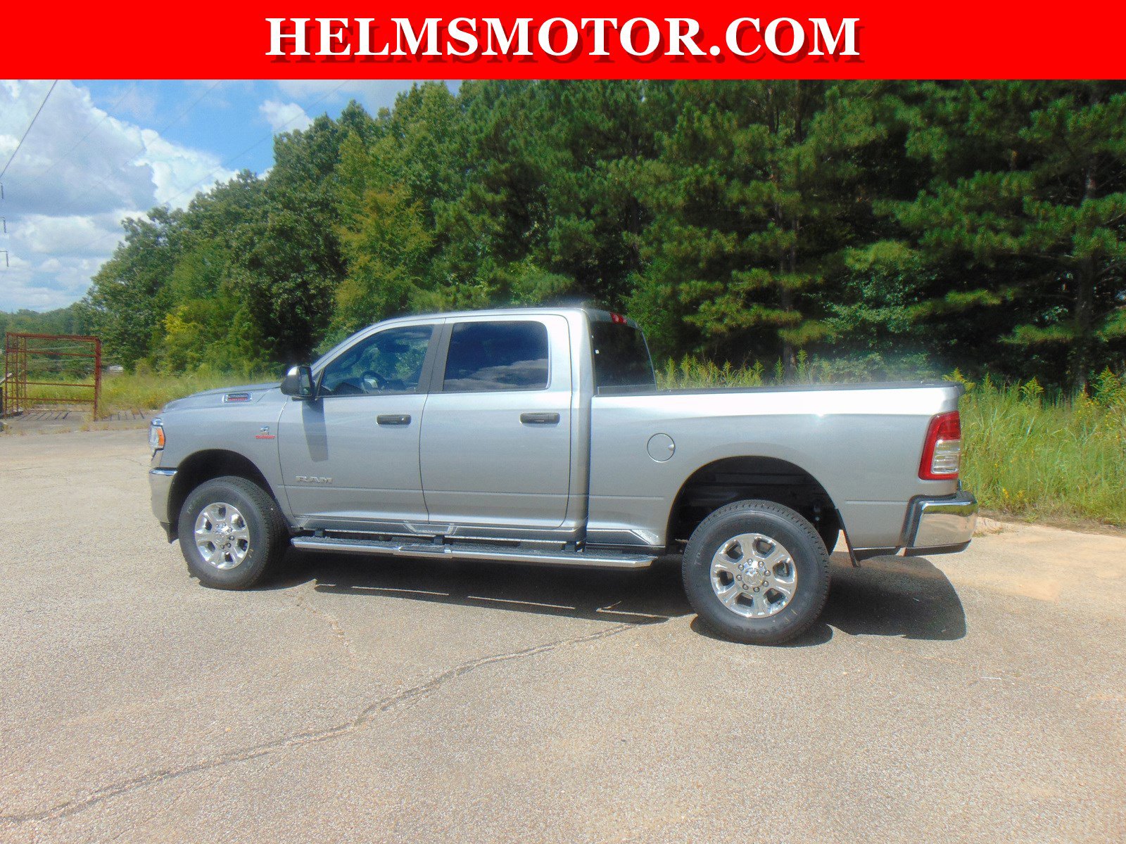 New 2022 Billet Silver Metallic Clearcoat RAM Big Horn image 6
