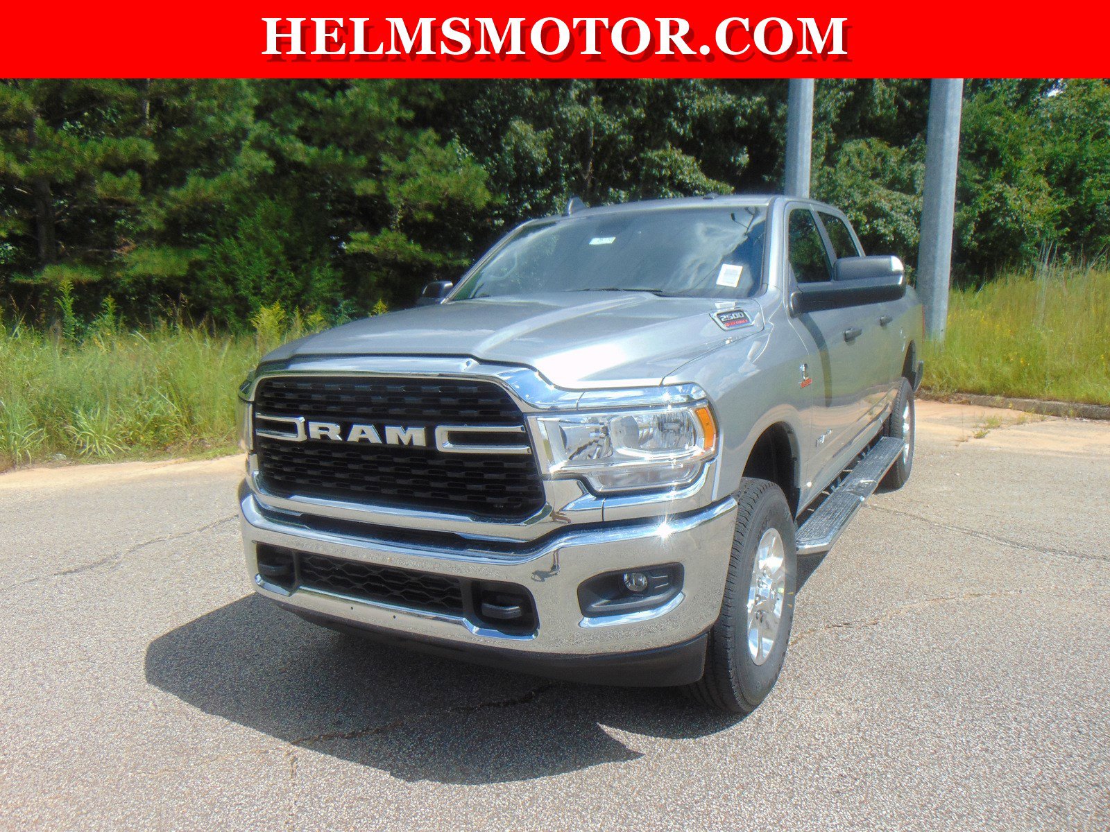 New 2022 Billet Silver Metallic Clearcoat RAM Big Horn image 2