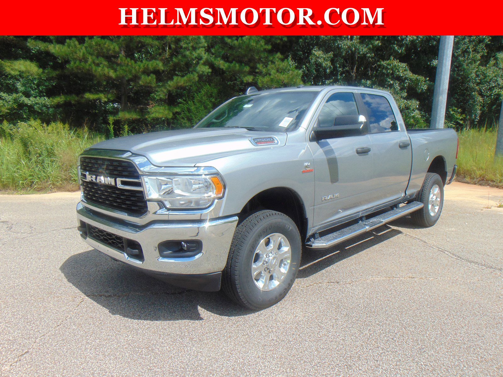 New 2022 Billet Silver Metallic Clearcoat RAM Big Horn image 3