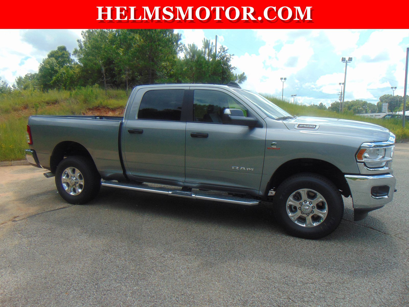New 2022 Billet Silver Metallic Clearcoat RAM Big Horn image 17
