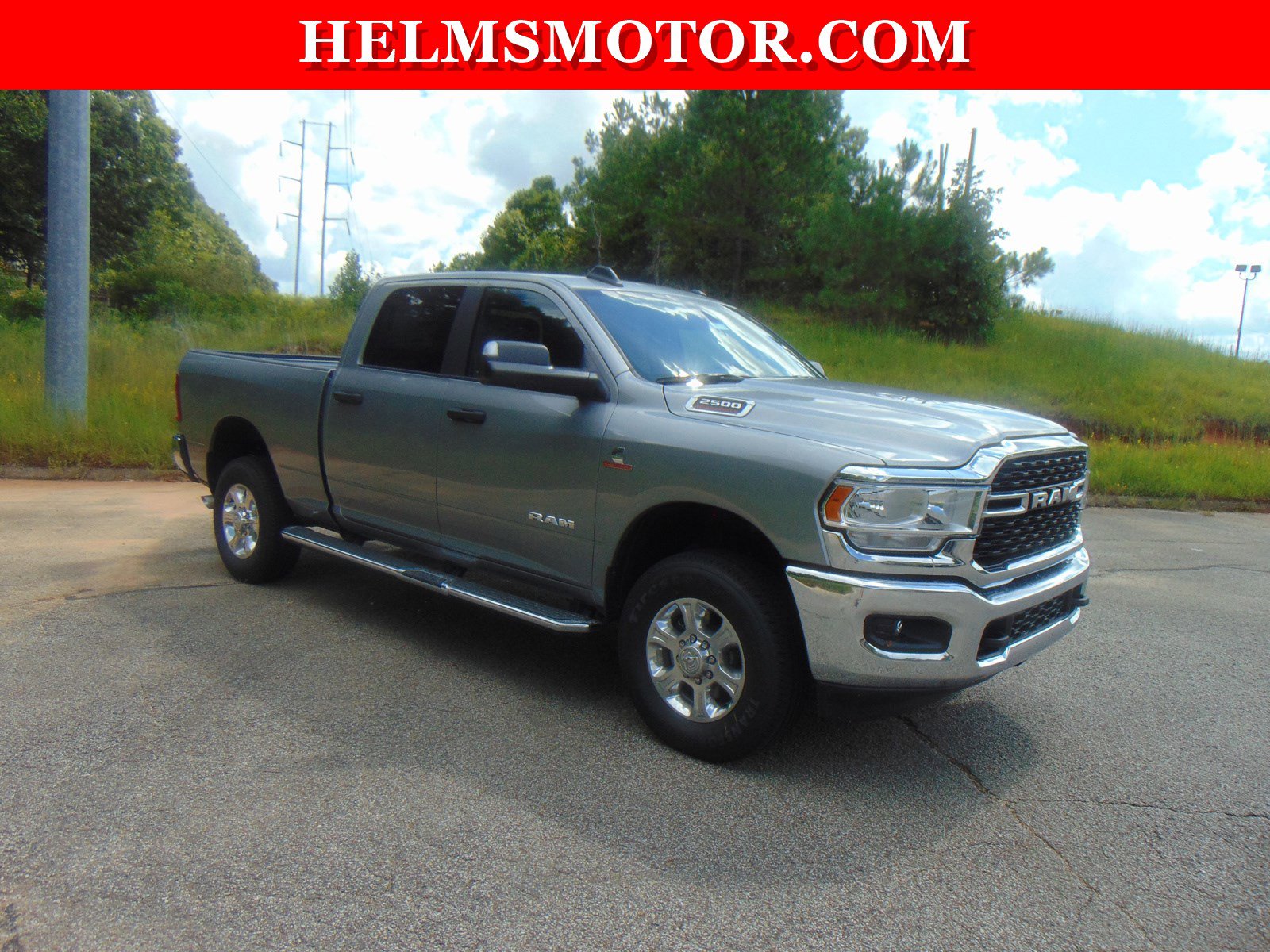 New 2022 Billet Silver Metallic Clearcoat RAM Big Horn image 16