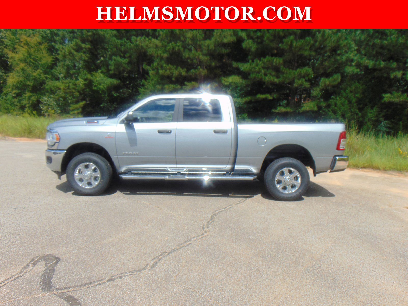New 2022 Billet Silver Metallic Clearcoat RAM Big Horn image 5