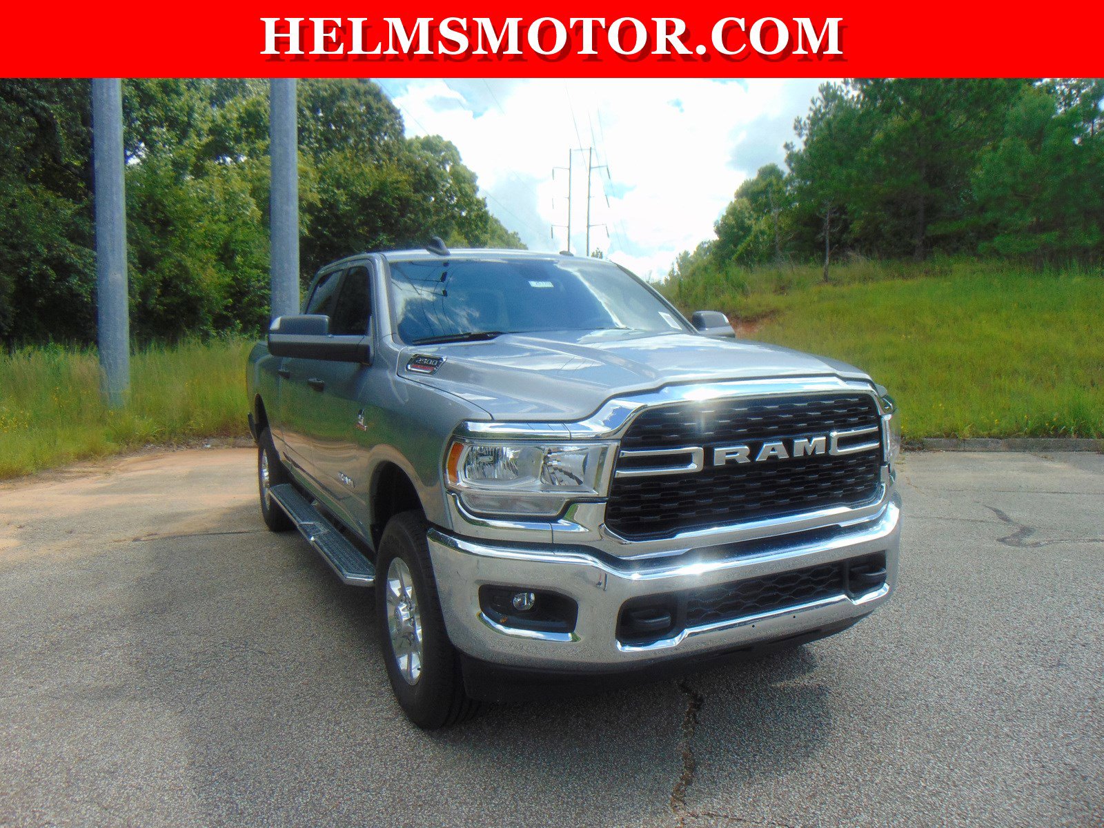 New 2022 Billet Silver Metallic Clearcoat RAM Big Horn image 15
