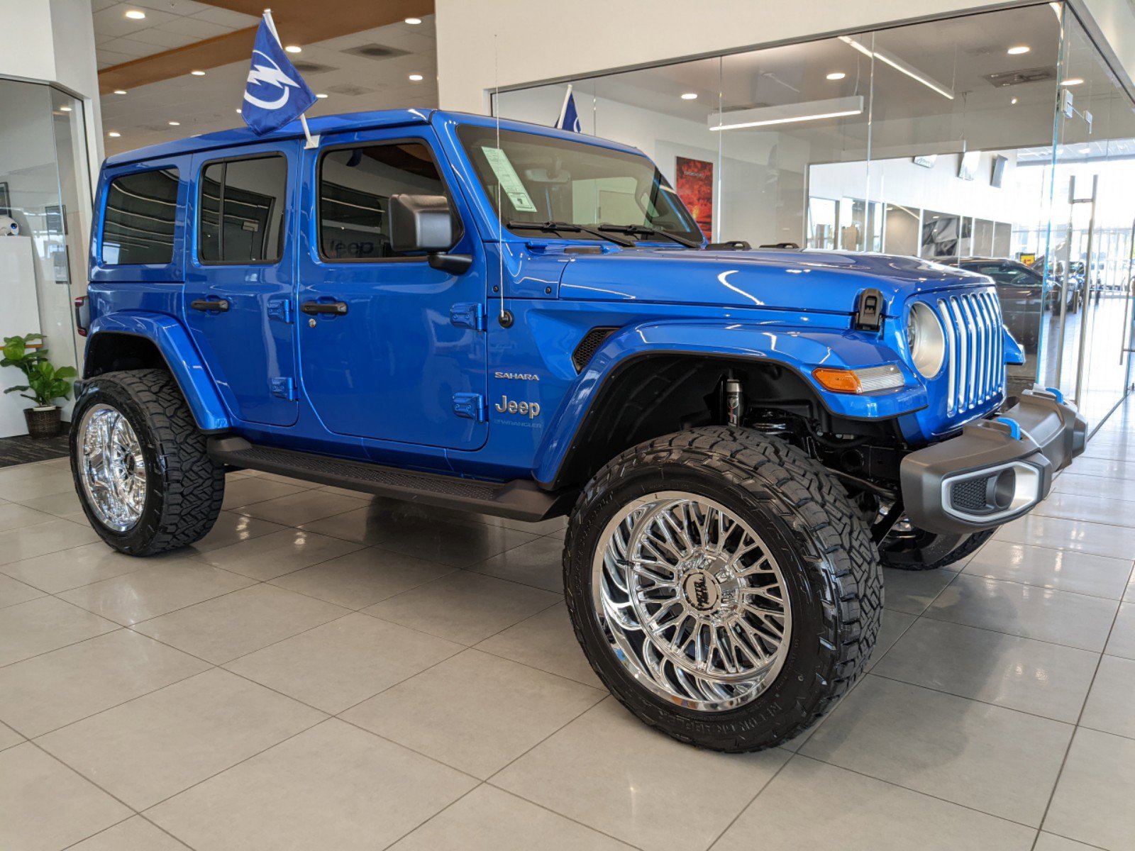 New 2023 Jeep Wrangler Sahara 4xe Sport Utility in Tampa W553521 Jerry Ulm Chrysler, Dodge