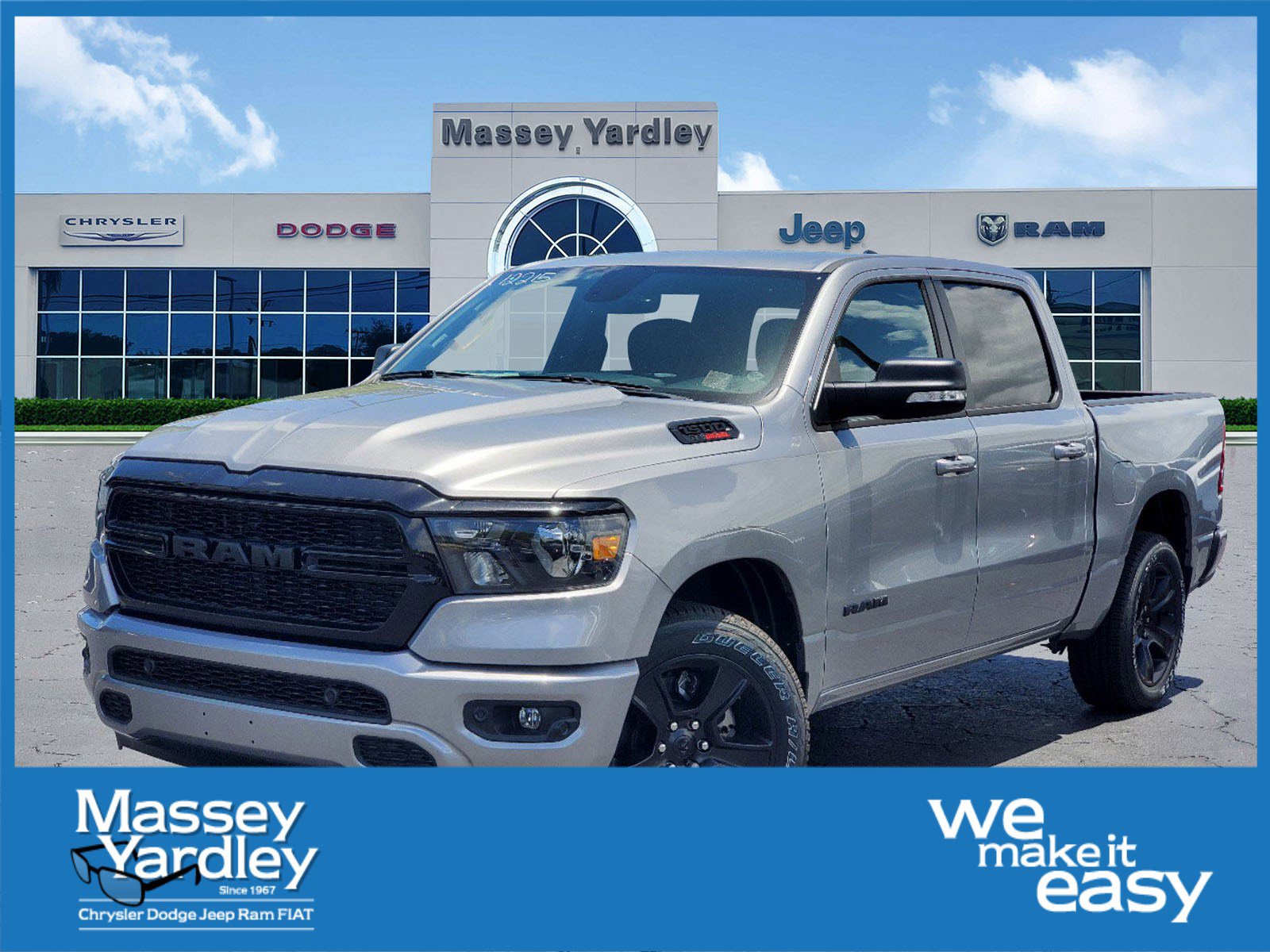 New 22 Ram 1500 Big Horn 2wd Standard Pickup Trucks In Plantation Massey Yardley Chrysler Dodge Jeep Ram