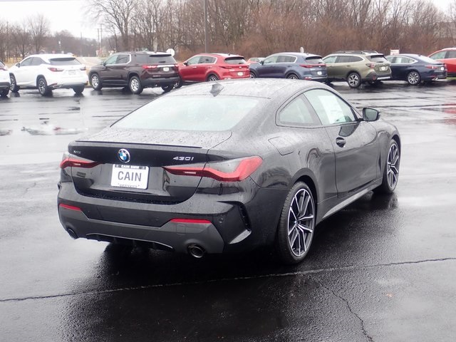 New 2023 Black Sapphire Metallic BMW 430i xDrive image 3