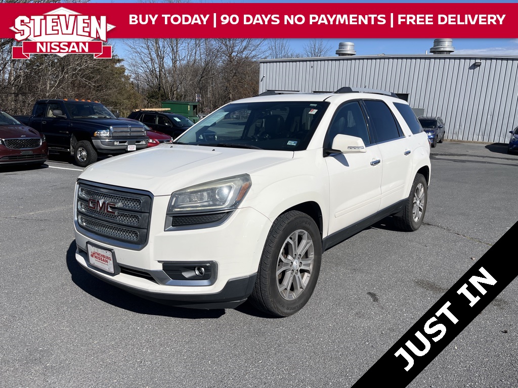 PreOwned 2013 GMC Acadia SLT1 4D Sport Utility in Harrisonburg N2001A Steven Nissan