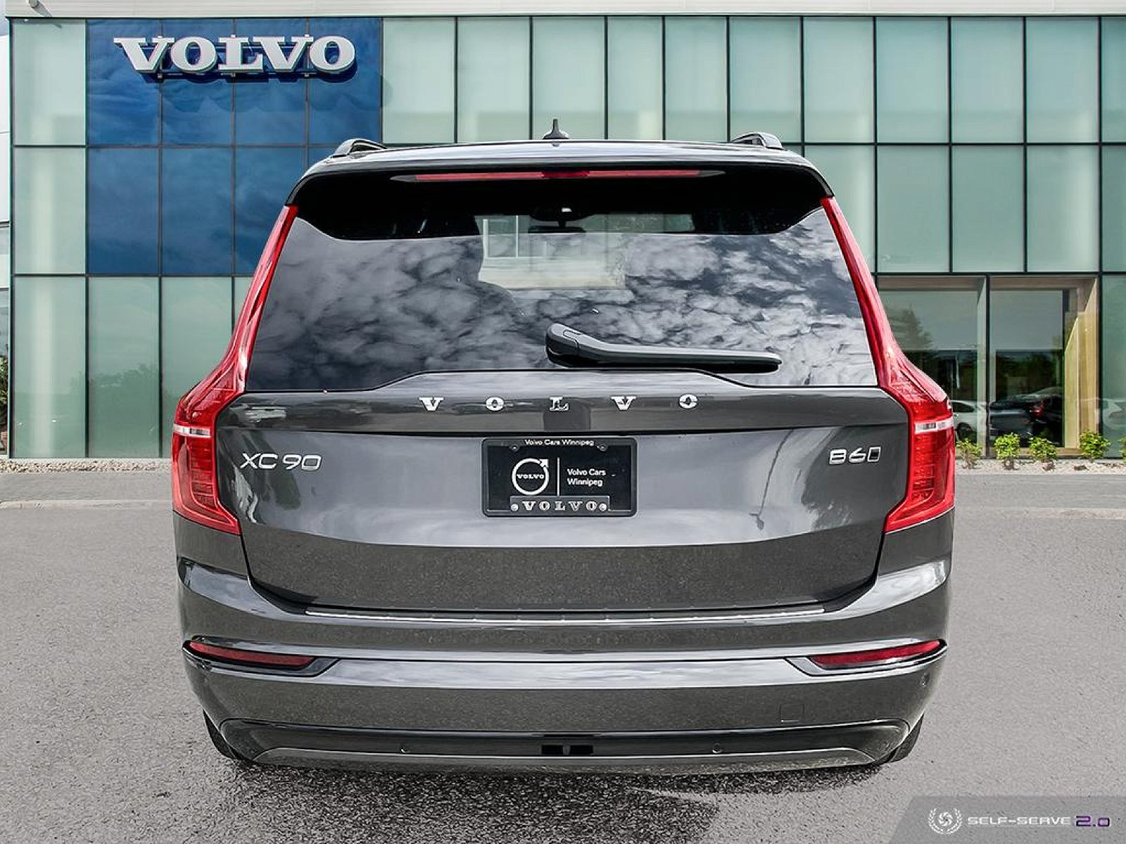 New 2023 Volvo XC90 B6 PLUS DARK COURTESY VEHICLE SUV for Sale V23007 Volvo Cars Winnipeg