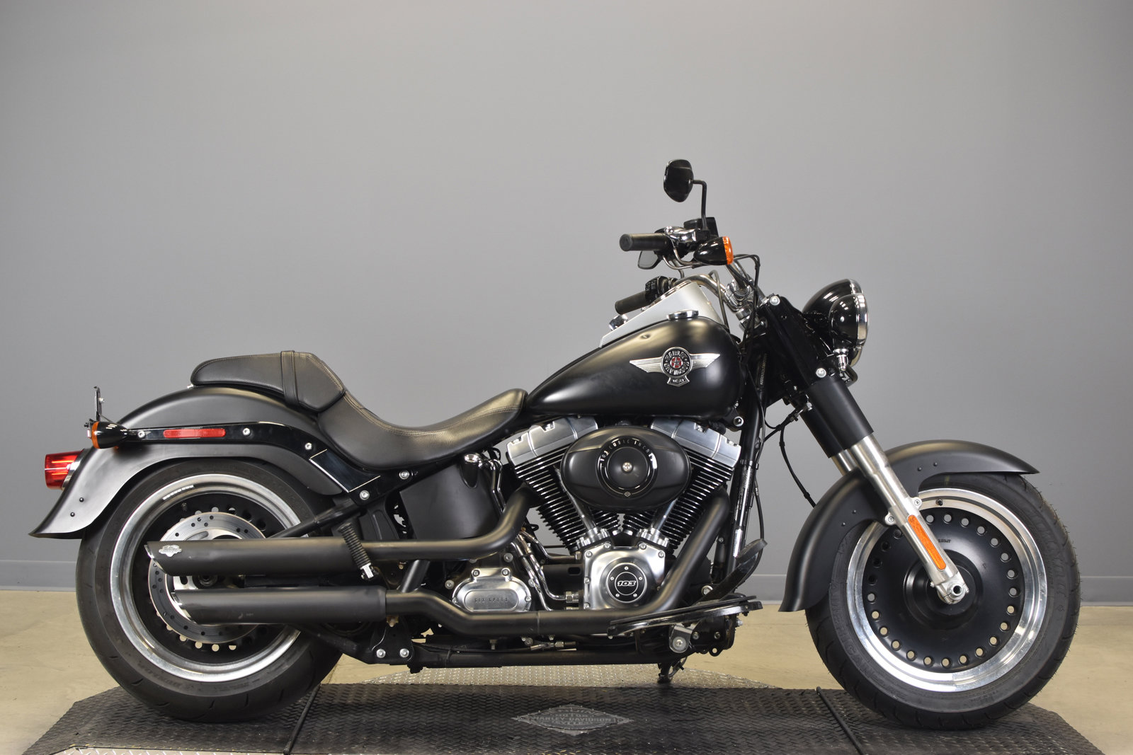Pre-Owned 2014 Harley-Davidson Softail Fat Boy Lo FLSTFB