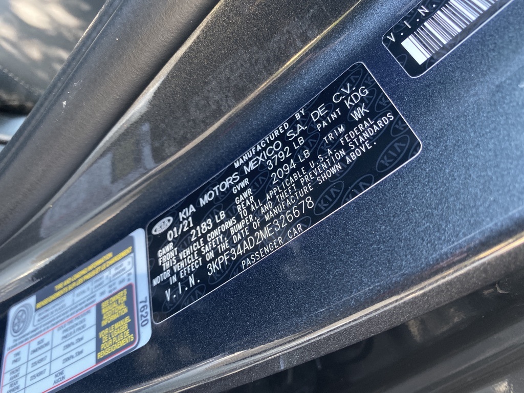 PreOwned 2021 Kia Forte GTLine 4D Sedan in Palmdale 11751A