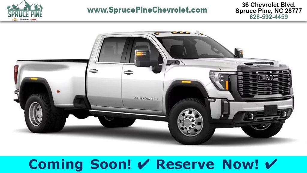 New 2024 GMC Sierra 3500 HD Denali Ultimate DRW Crew Cab in Spruce Pine