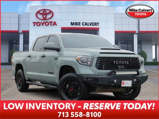 Certified Pre-Owned 2021 Toyota Tundra TRD Pro 4D CrewMax in Houston # ...