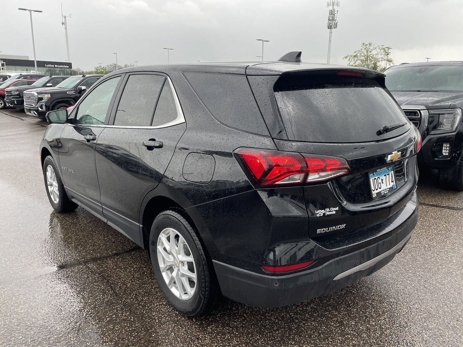 Certified 2022 Chevrolet Equinox LT with VIN 3GNAXUEV1NL197824 for sale in Brooklyn Center, Minnesota