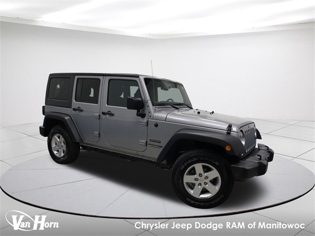 Pre-Owned 2018 Jeep Wrangler JK Unlimited Sport