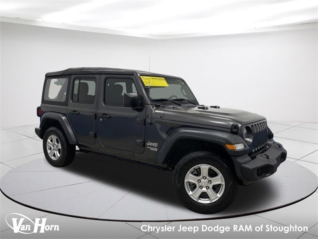 Pre-Owned 2018 Jeep Wrangler Unlimited Sport