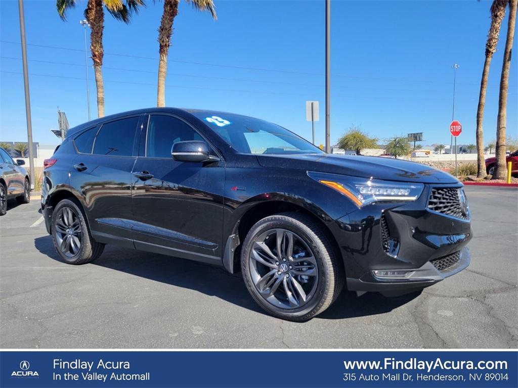 New 2023 Acura RDX SHAWD with ASpec Package 4D Sport Utility in