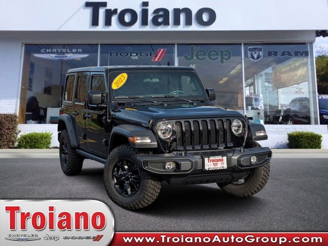CERTIFIED PRE-OWNED 2023 JEEP WRANGLER WILLYS SPORT 4WD