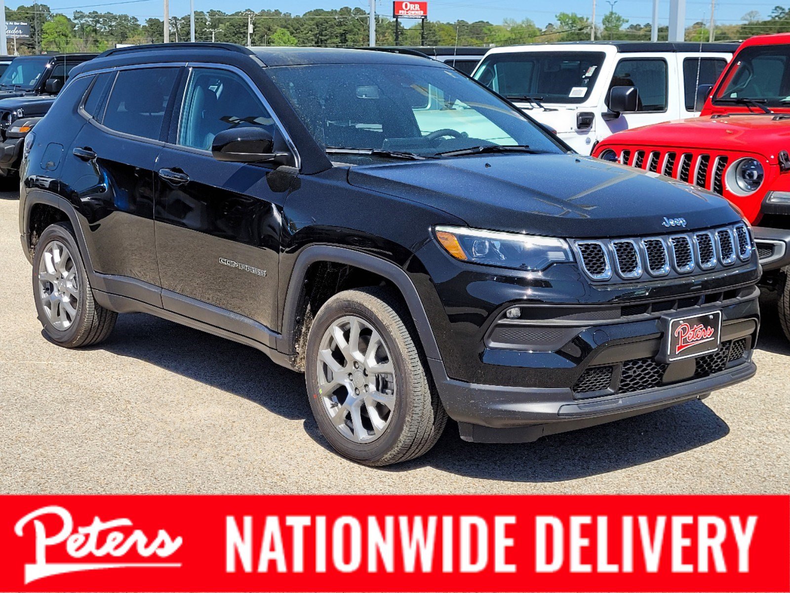 New 2023 Jeep Compass Latitude Lux SUV in Longview 23D383 Peters