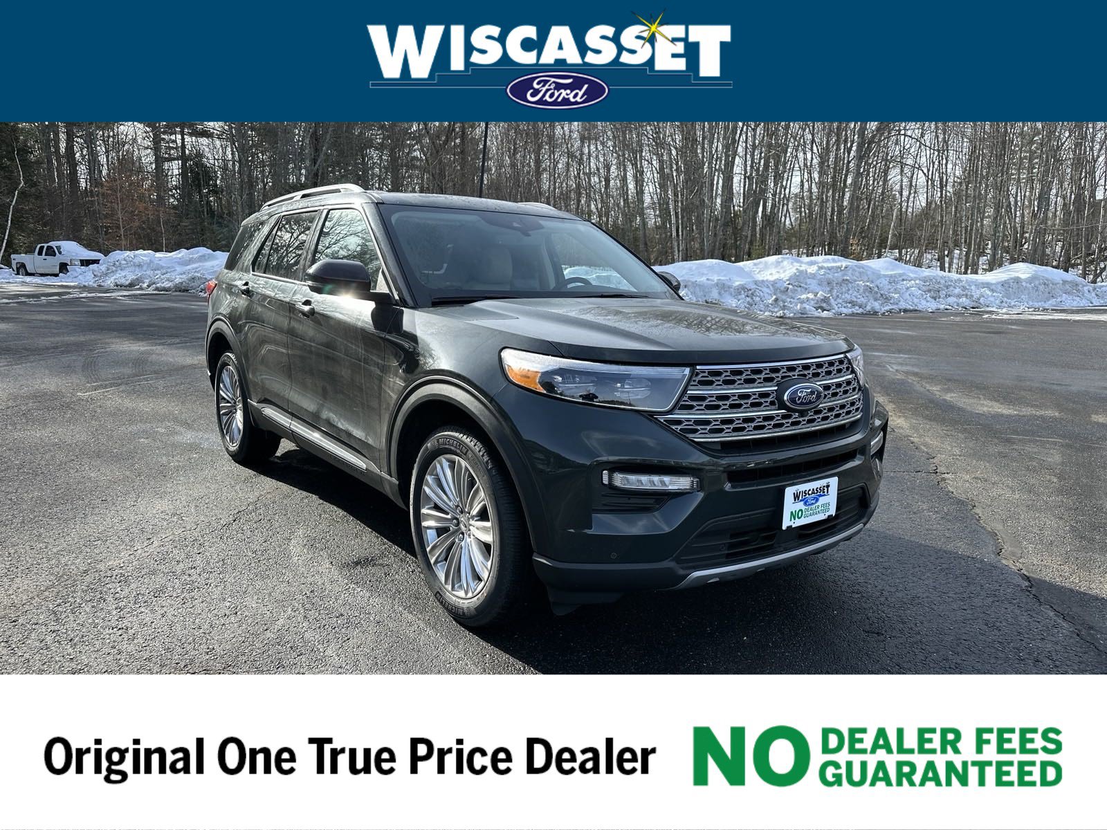 New 2023 Ford Explorer Limited 4D Sport Utility in Wiscasset W30180