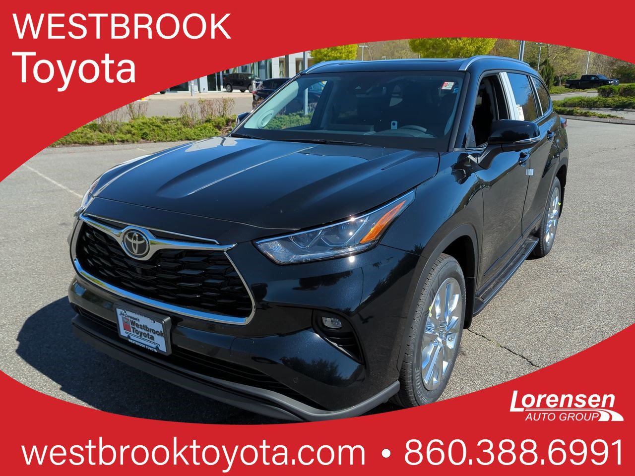 New 2023 Toyota Highlander Limited Sport Utility in Westbrook 23212