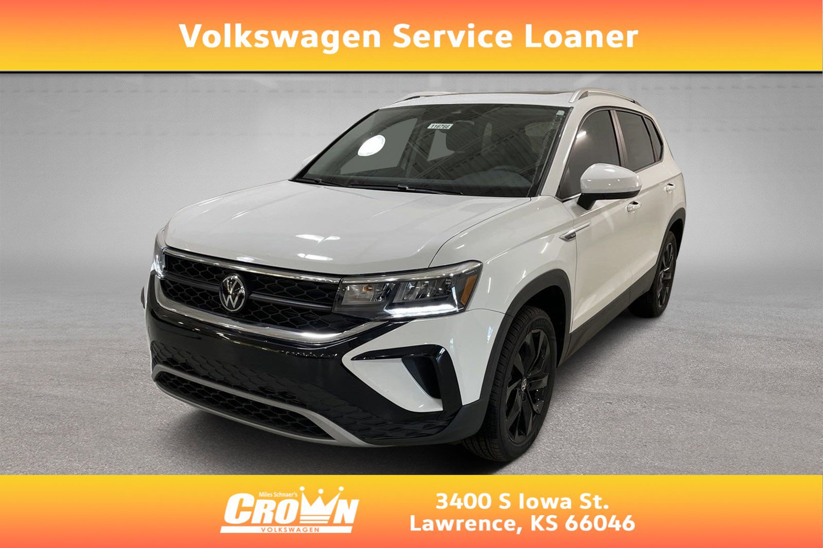 Loaner 2023 Volkswagen Taos SE Sport Utility in Lawrence 116766