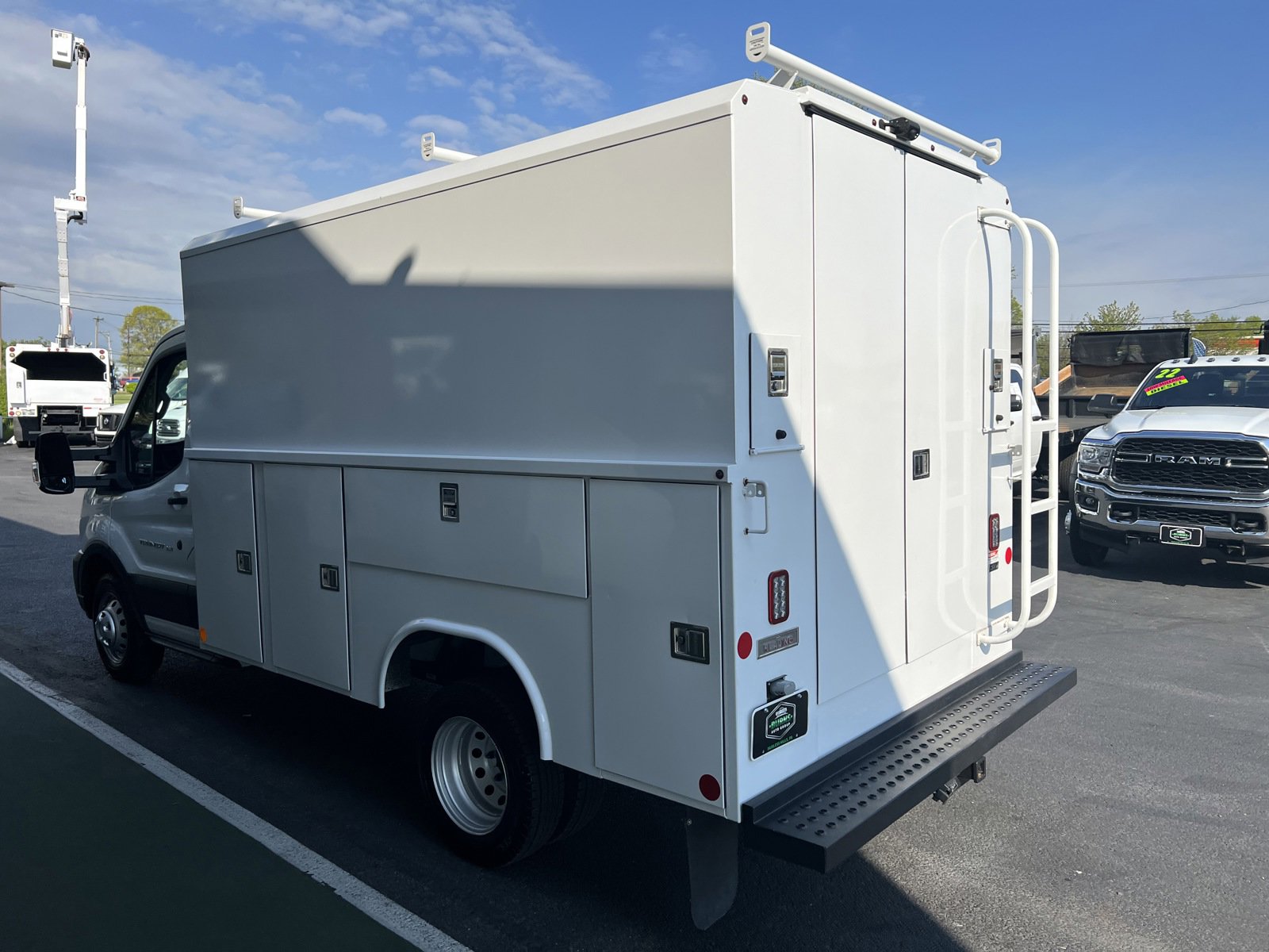 PreOwned 2021 Ford Transit Cutaway 3500HD Dually Utility Specialty