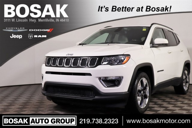Pre-Owned 2020 Jeep Compass Limited FWD 4D Sport Utility