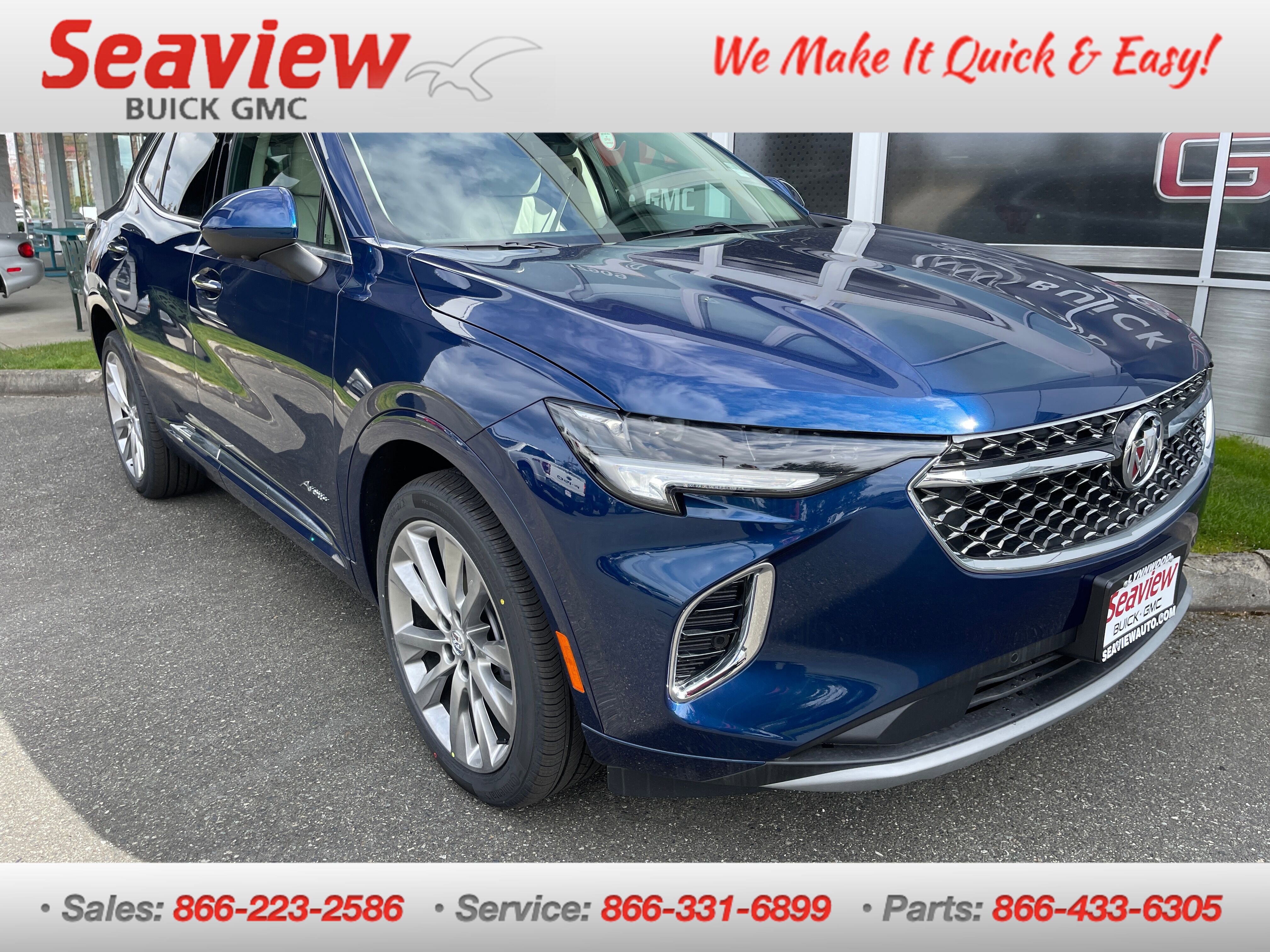 New 2023 Buick Envision Avenir SUV in Lynnwood 23B127 Seaview Buick GMC