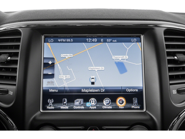 jeep grand cherokee navigation system