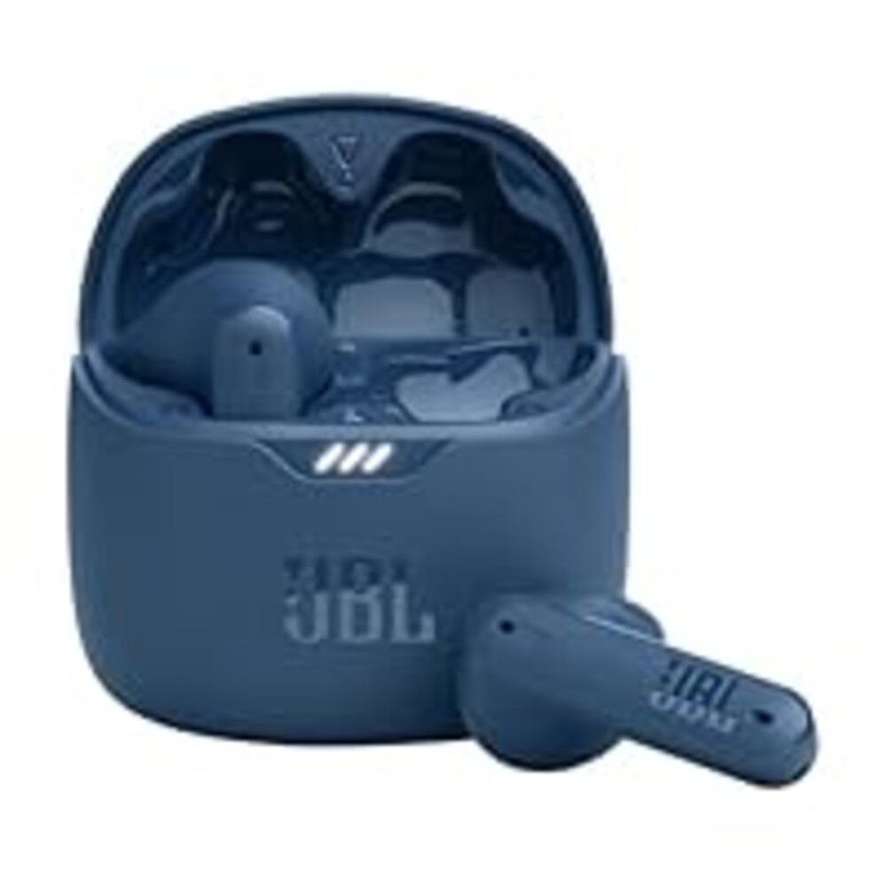 JBL Tune Flex - True Wireless Noise Cancelling Earbuds (Blue), Small