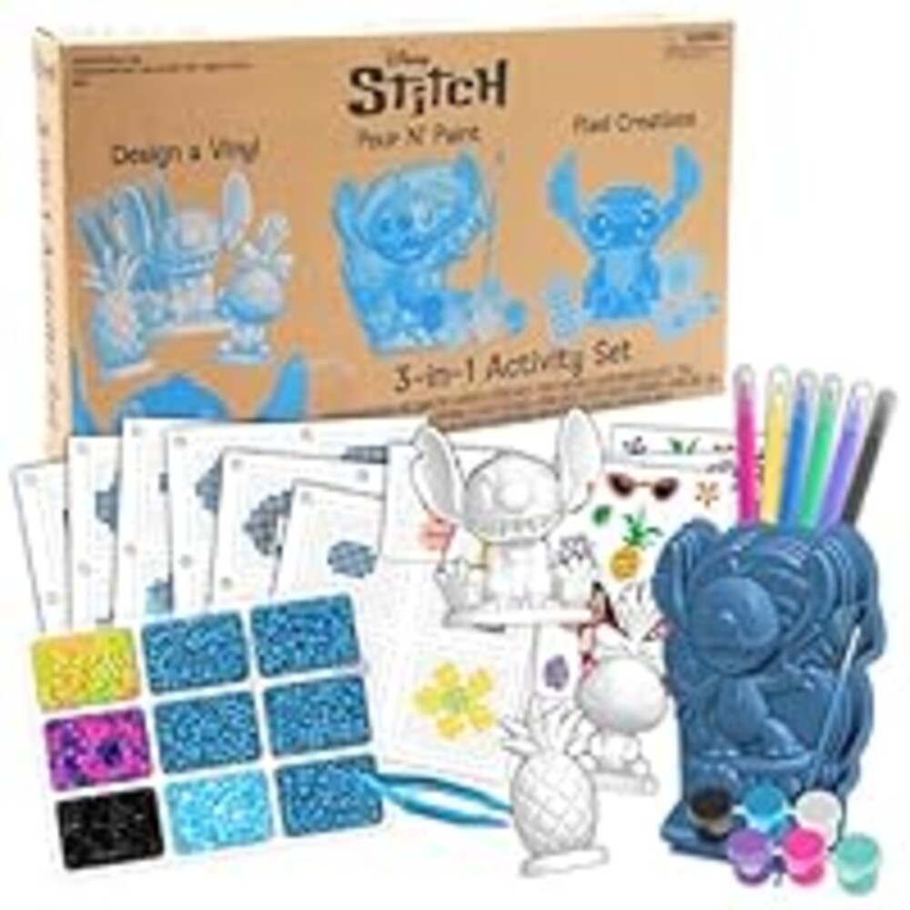 Tara Toys Disney Stitch 3 in 1 Activity Set