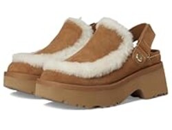 UGG Women's Esmee Clog Shoe, Chestnut, 9