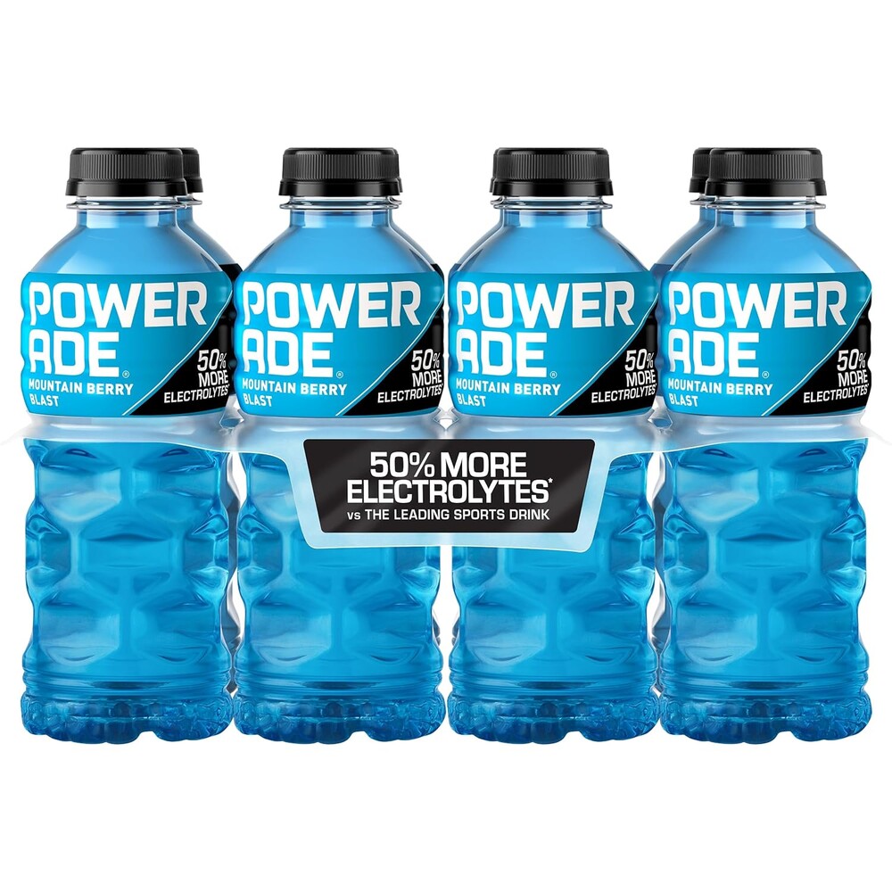 POWERADE Mountain Berry Blast, 20 fl oz, 8 Pack