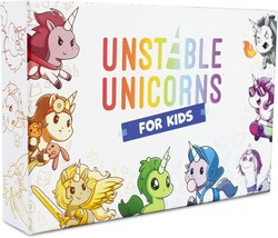 Unstable Games - Unstable Unicorns for Kids Edition Base Game - A strategic card game for Kids!