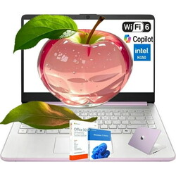 HP 2025 Student Laptop, Intel Processor N150(up to 3.6 GHz), 14 Inch LED Screen,4GB RAM,128GB UFS,1 Year Office 365, Windows 11 Home,Honey Lavender