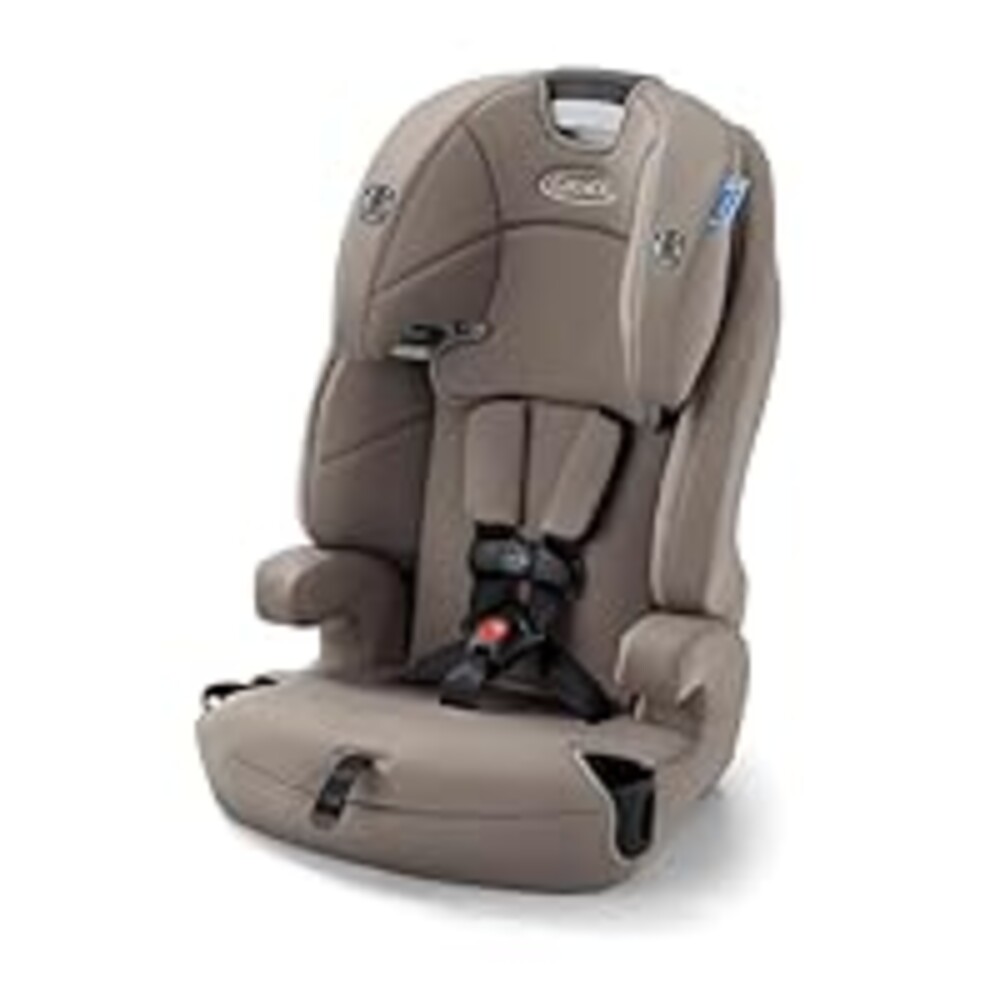 Graco Tranzitions 3-in-1 Harness Booster Car Seat, Forward Facing Car Seat, Highback, to Backless Booster, Cinder