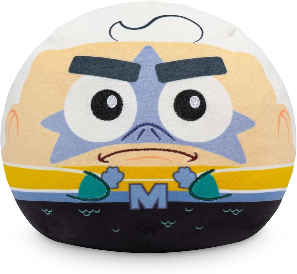 TeeTurtle Reversible Spongebob Squarepants Barnacle Boy, Mermaid Man 6-Inch Two-Sided Flip Plush Toy with Embroidered Details - Cute Mini Collectible Plush for Kids, Teens, and Adults